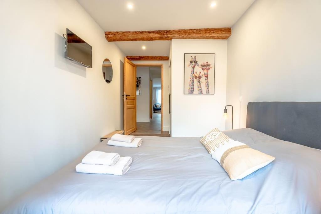 Superbe Appartement Neuf, Climatise Centre Village Le Plan-de-la-Tour المظهر الخارجي الصورة